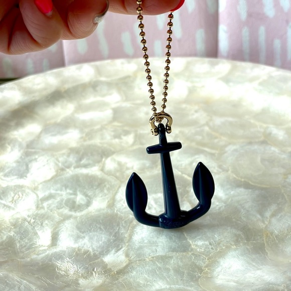 Gucci Anchor Bag Key Charm Patent Leather Blue/Navy 2.5"H x 2"L - Picture 6 of 6